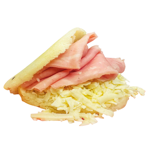 Arepa de Jamón y Queso